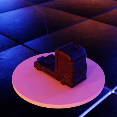 Mô hình Xe tải Mercedes-Benz Actros Hạng Nặng Hiện Đại