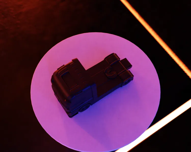 Mô hình Xe tải Mercedes-Benz Actros Hạng Nặng Hiện Đại - Image 3