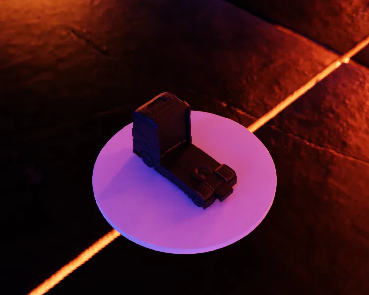 Mô hình Xe tải Mercedes-Benz Actros Hạng Nặng Hiện Đại - Image 9