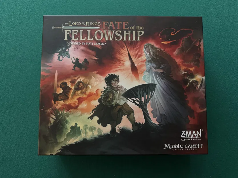 Insert Board Game: The Lord of the Rings: Fate of the Fellowship - Image 14