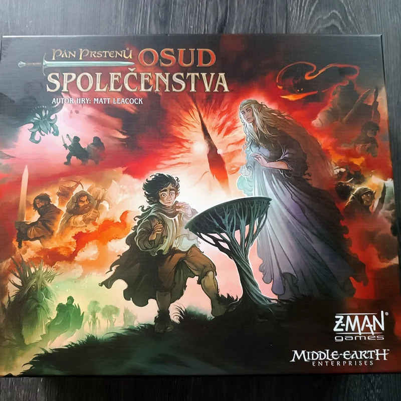 The Lord of the Rings: Hộp đựng Fate of the Fellowship cho bài bọc sleeve