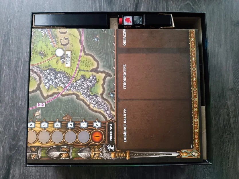 The Lord of the Rings: Hộp đựng Fate of the Fellowship cho bài bọc sleeve - Image 2