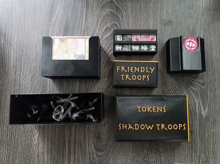 The Lord of the Rings: Hộp đựng Fate of the Fellowship cho bài bọc sleeve - Image 4