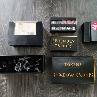 The Lord of the Rings: Hộp đựng Fate of the Fellowship cho bài bọc sleeve