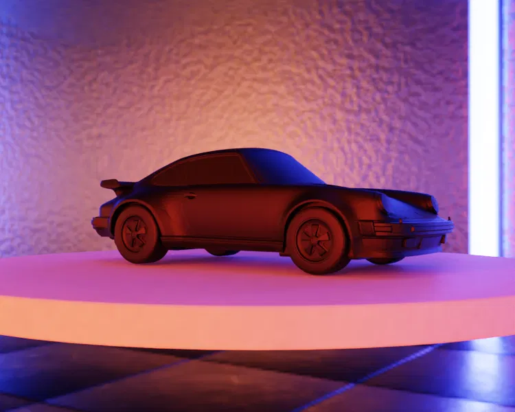 Mô Hình Xe Porsche 911 Turbo (930) - Xe Hiệu Suất Cổ Điển Đức - Image 1