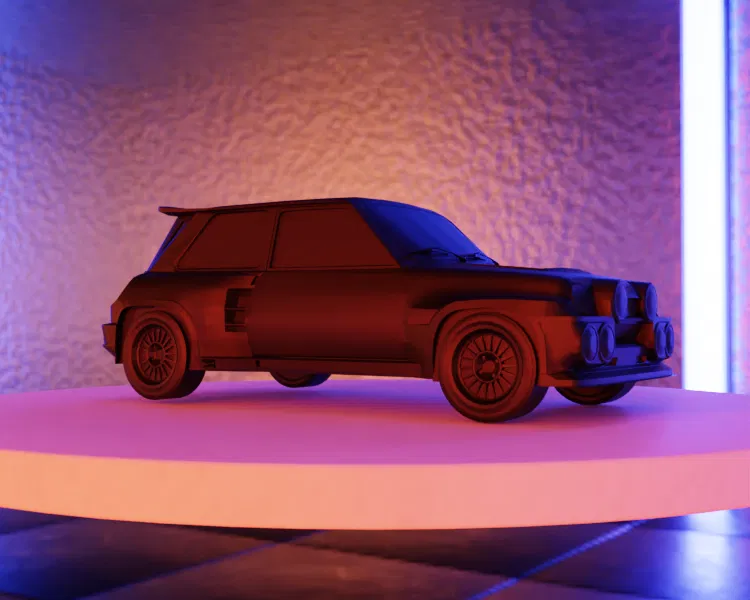 Mô Hình Xe Renault 5 Rallye Edition - Hot Hatch Đua Rally - Image 1