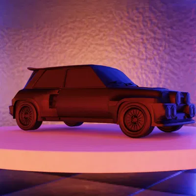 Mô Hình Xe Renault 5 Rallye Edition - Hot Hatch Đua Rally