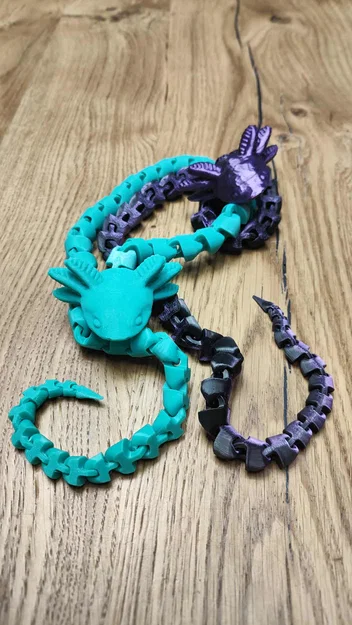 Axolotl-Rắn Khớp Nối, Đuôi Dài - Image 1