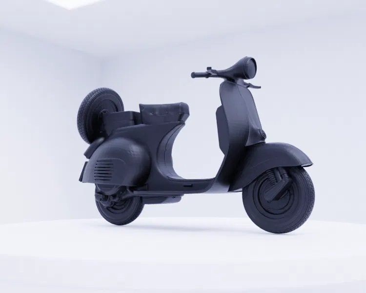 Mô Hình Xe Vespa Scooter - Biểu Tượng Di Chuyển Đầy Phong Cách Của Ý - Image 1