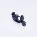 Mô Hình Xe Vespa Scooter - Biểu Tượng Di Chuyển Đầy Phong Cách Của Ý - Thumbnail 2