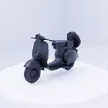 Mô Hình Xe Vespa Scooter - Biểu Tượng Di Chuyển Đầy Phong Cách Của Ý - Thumbnail 6