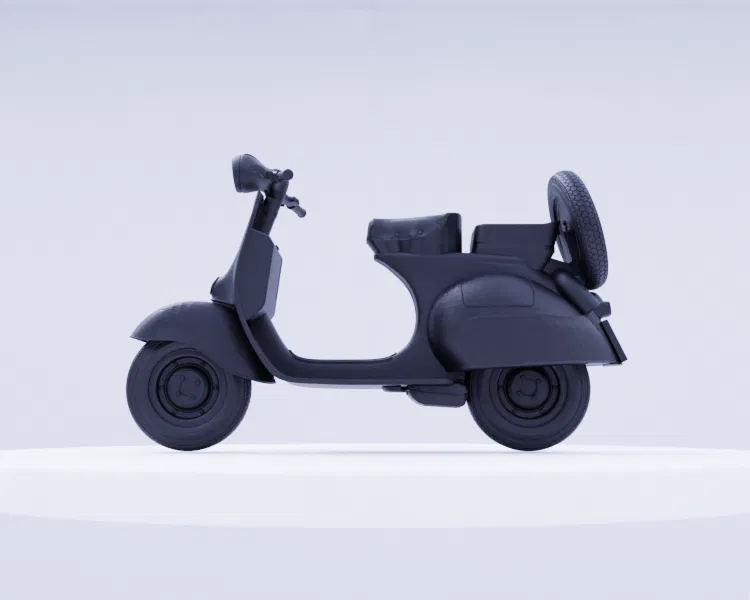 Mô Hình Xe Vespa Scooter - Biểu Tượng Di Chuyển Đầy Phong Cách Của Ý - Image 10