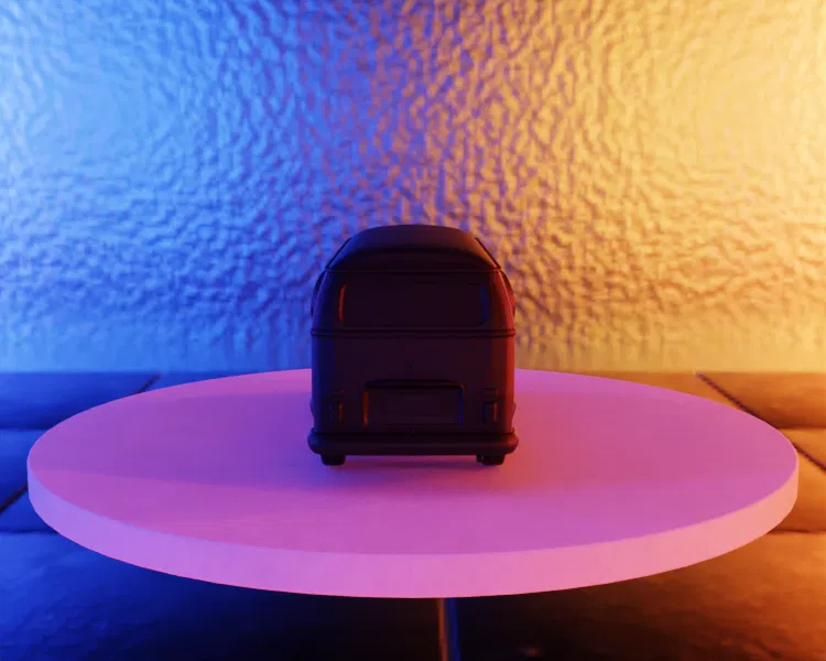 Mô hình VW Kombi 1973 (Phiên bản Hippie) - Xe Van Cắm Trại Cổ Điển - Image 8