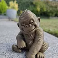 Chú Khỉ Gorilla Con Tinh Nghịch - Thumbnail 1
