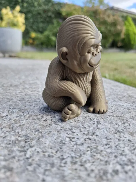 Chú Khỉ Gorilla Con Tinh Nghịch - Image 4