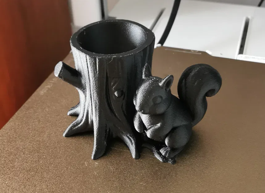 Gốc Cây Tround, Sóc Rừng và Gốc Cây - Hộp Đựng Bút / Hộp / Organizer - Image 3