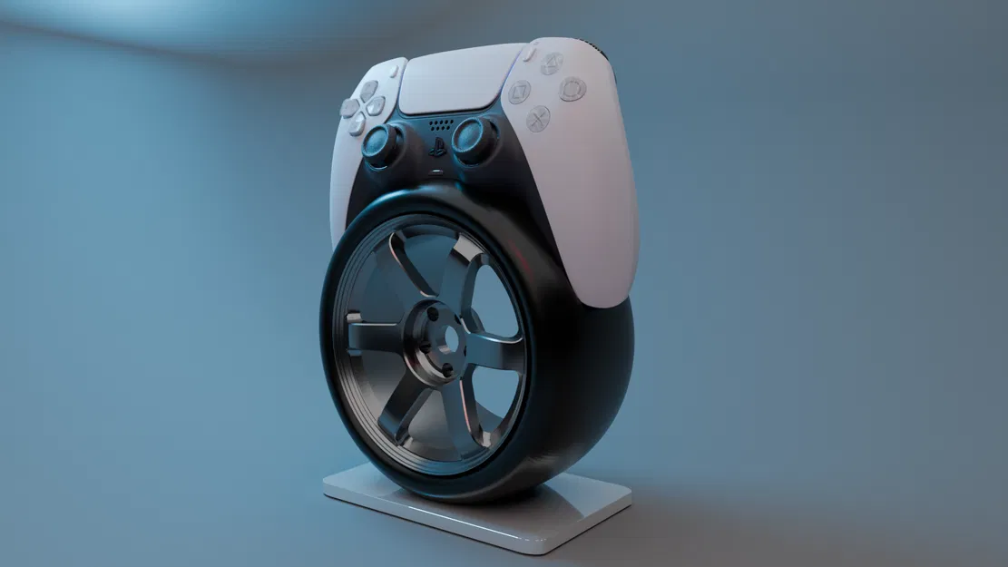 Giá Đỡ Tay Cầm PS5 Kiểu Mâm Xe JDM - Image 3