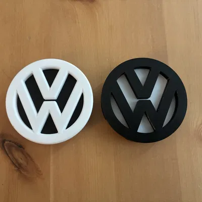 Nắp Mâm Xe Volkswagen VW (60 mm, có thể tùy chỉnh kích thước)