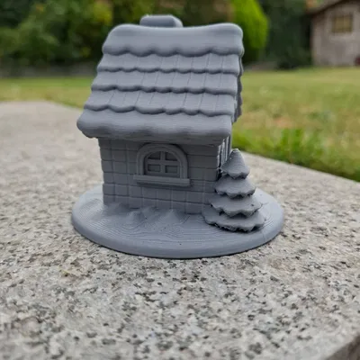 Nhà Cổ Tích Mùa Đông Ấm Áp