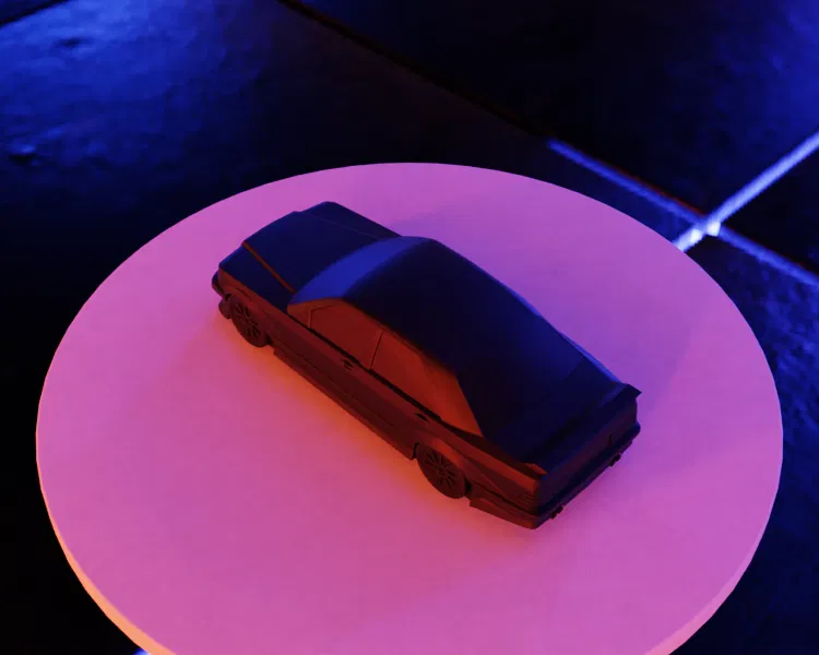 Mercedes-Benz 190E - Mô Hình Xe Hạng Sang Cỡ Nhỏ Cổ Điển - Image 1