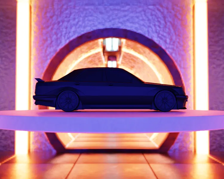 Mercedes-Benz 190E - Mô Hình Xe Hạng Sang Cỡ Nhỏ Cổ Điển - Image 5