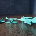 Bộ Sưu Tập Mô Hình Máy Bay Low Poly V1 - Thumbnail 5