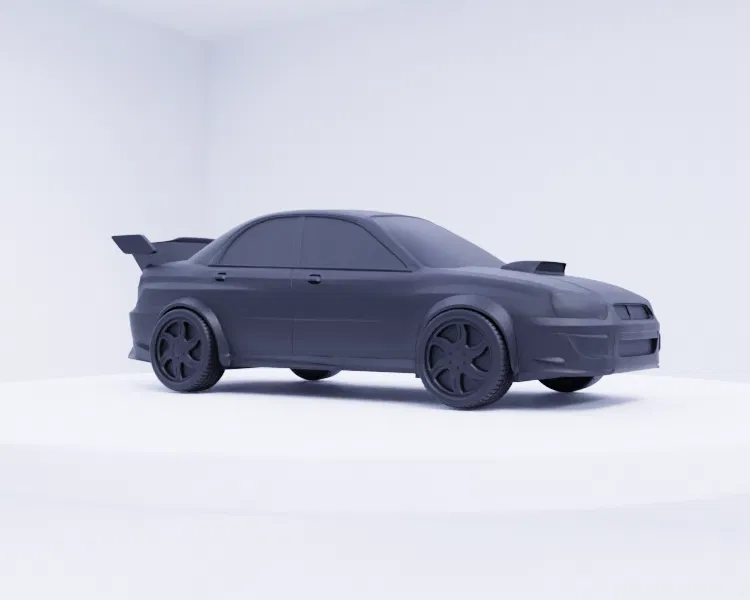 Mô Hình Xe Subaru WRX 2005 - Phong Cách Rally - Image 1