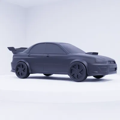 Mô Hình Xe Subaru WRX 2005 - Phong Cách Rally