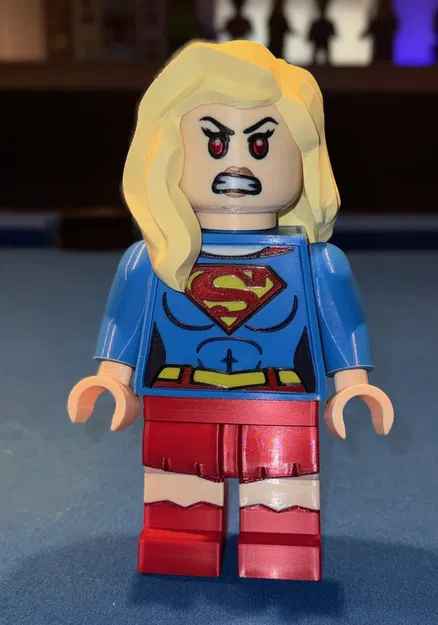 Mô hình Supergirl Brick MegaFigure Tỷ lệ 5:1 - Image 3