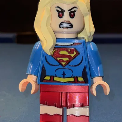Mô hình Supergirl Brick MegaFigure Tỷ lệ 5:1