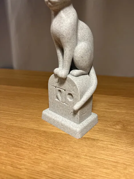 Tượng Mèo Trên Mộ 2 - Image 5