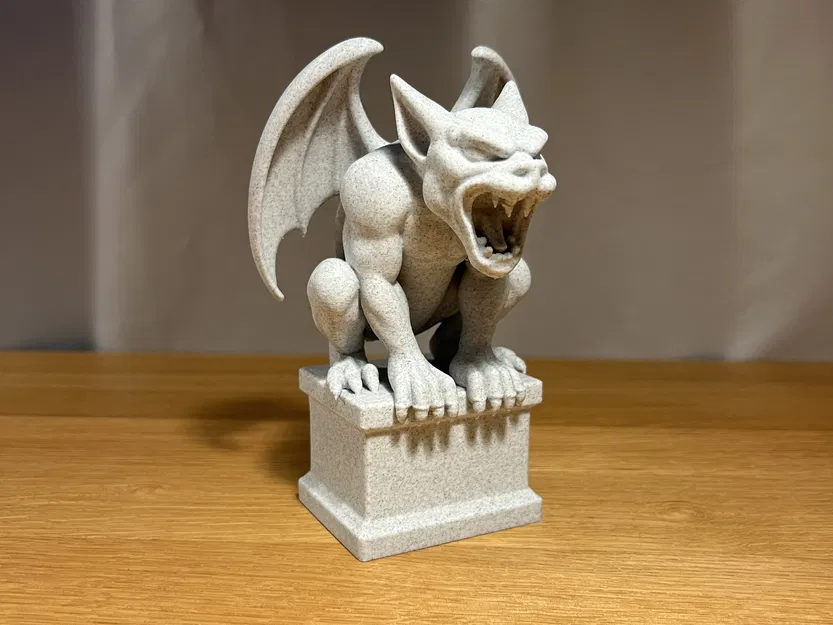 Tượng Gargoyle - Trang Trí Halloween Gothic - Image 1