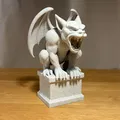 Tượng Gargoyle - Trang Trí Halloween Gothic - Thumbnail 1