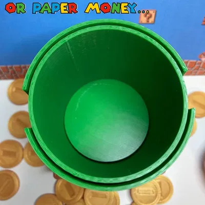 Ống Bút Siêu Nhân Mario Có 3 Ngăn Bí Mật