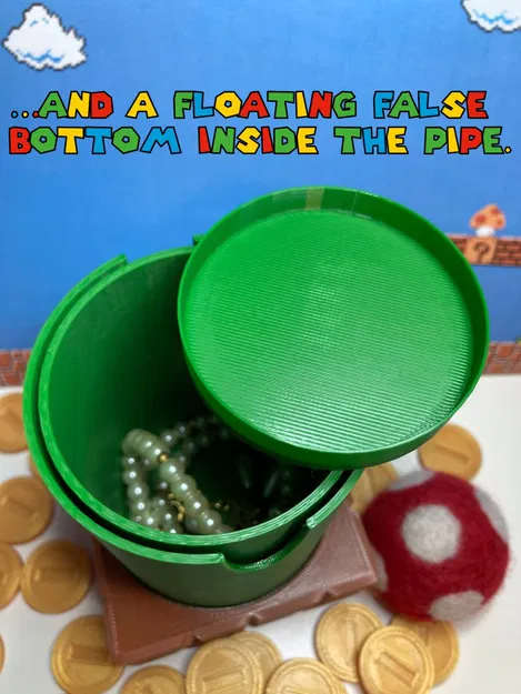 Ống Bút Siêu Nhân Mario Có 3 Ngăn Bí Mật - Image 6