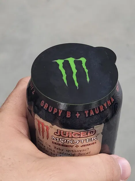 Nắp Lon Monster Có Logo (in một lần) - Image 1