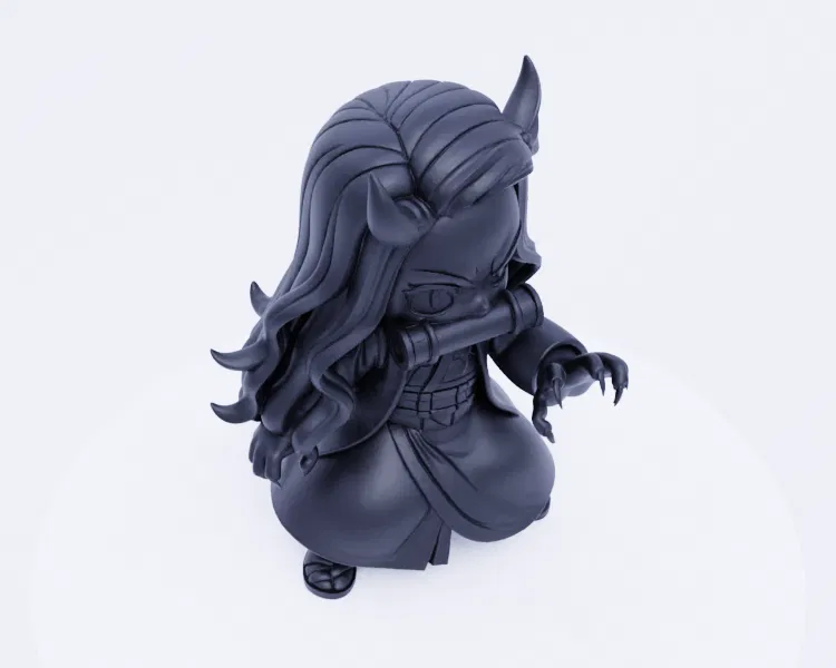 Mô hình Nezuko Kamado Dạng Quỷ - Hành Động - Image 10