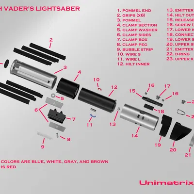 Lightsaber Darth Vader - Star Wars