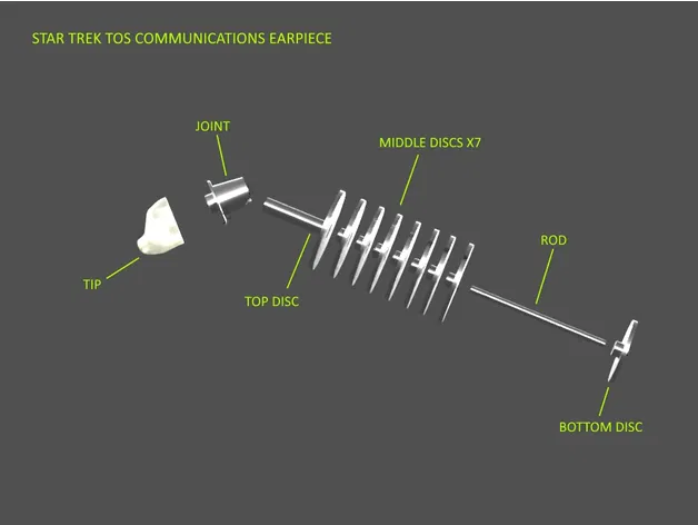 Tai nghe liên lạc Star Trek TOS - Image 2