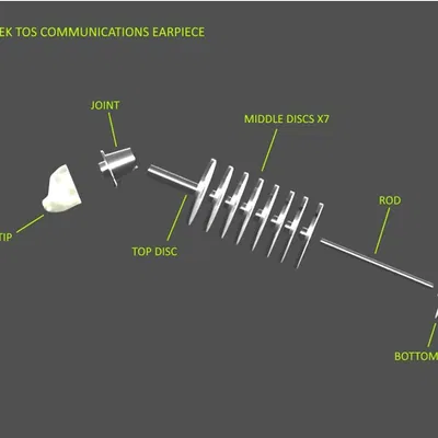 Tai nghe liên lạc Star Trek TOS