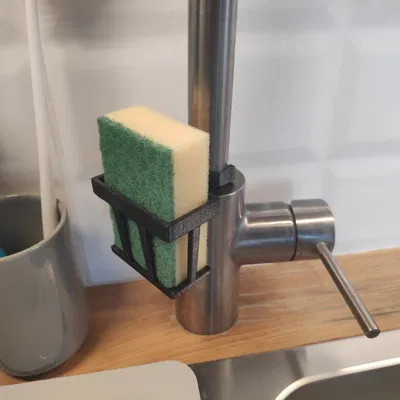 Giá Đỡ Miếng Bọt Biển Gắn Vòi