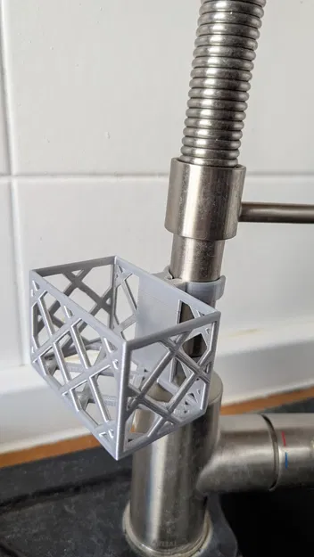 Giá đỡ bọt biển dọc gắn vòi nước - Image 2