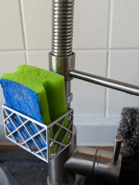 Giá đỡ bọt biển dọc gắn vòi nước - Image 3