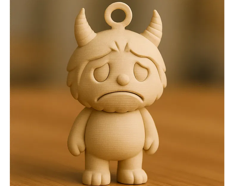 Móc Khóa Labubu Buồn - Image 1