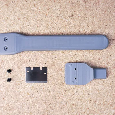 Dụng Cụ Cạo Bed Cho Bản In Mỏng/Dẻo (Bambu Lab)