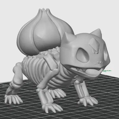 Mô hình Xương Khủng Long Bulbasaur (Pokemon)