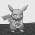 Mô hình Pikachu Skeleton - Thumbnail 2