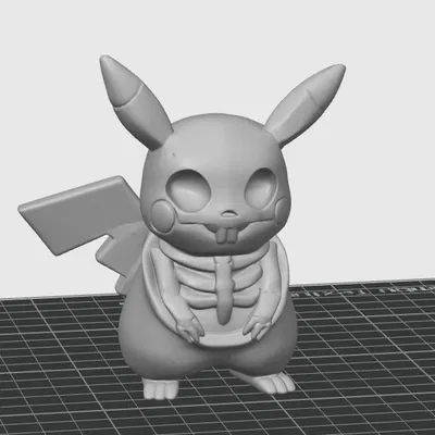 Mô hình Pikachu Skeleton