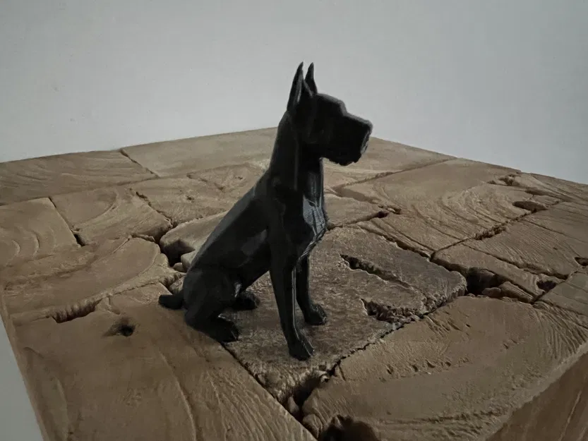 Chó Great Dane Ngồi - Image 2