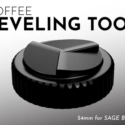 Dụng Cụ San Cà Phê 54mm Cho SAGE Breville Barista Express / Touch